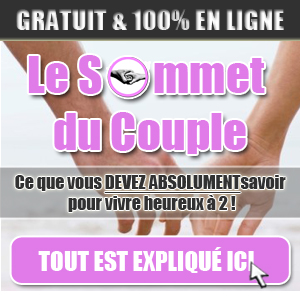 Sommet couple heureux